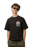 Trance Oversized Pocket Black Tshirt