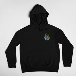 I Am A Pirate Black Hoodie