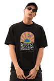 Trance Oversized Black Tshirt