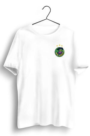 Play Like A Pirate Graphic Printed White T-shirt