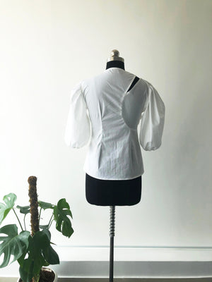 Cut Out Shoulder Top