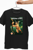 Mahabali Shaka Jumping Black Tshirt