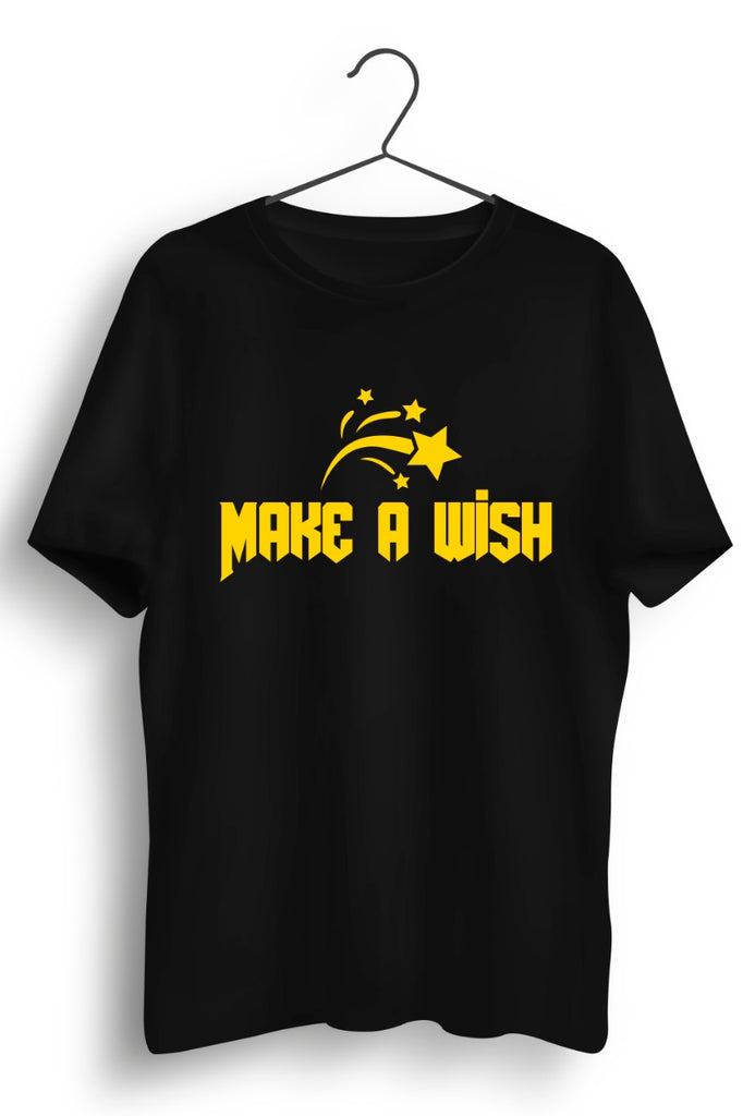Make a wish printed Tshirt