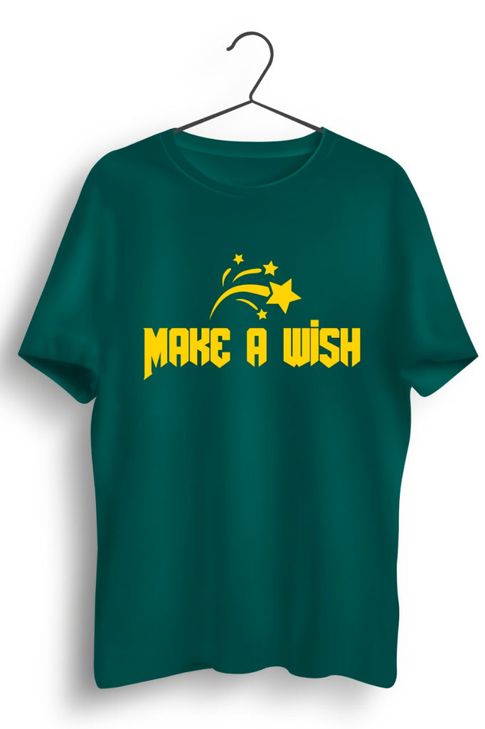 Make a wish printed Tshirt