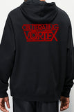 Black Hoodie With Logo Print