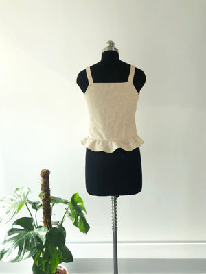 Buttoned Tank Top