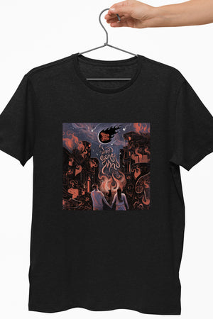 TAAQ - A World Gone Mad Black Tshirt