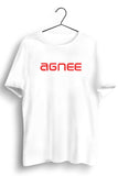 Agnee Text Horizontal Printed Tee