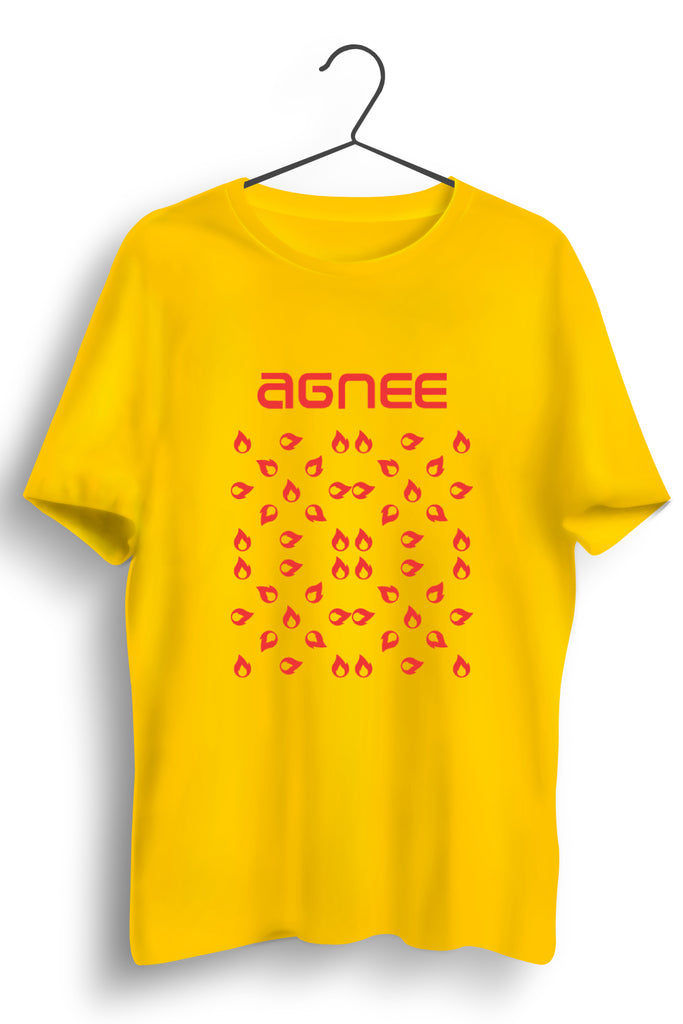Agnee Dispersed Fire Printed Tee