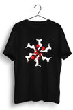 Jazz Fusion Graphic Printed Black Tshirt