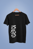 Glitch Collective Vertical Graphic Black Tshirt
