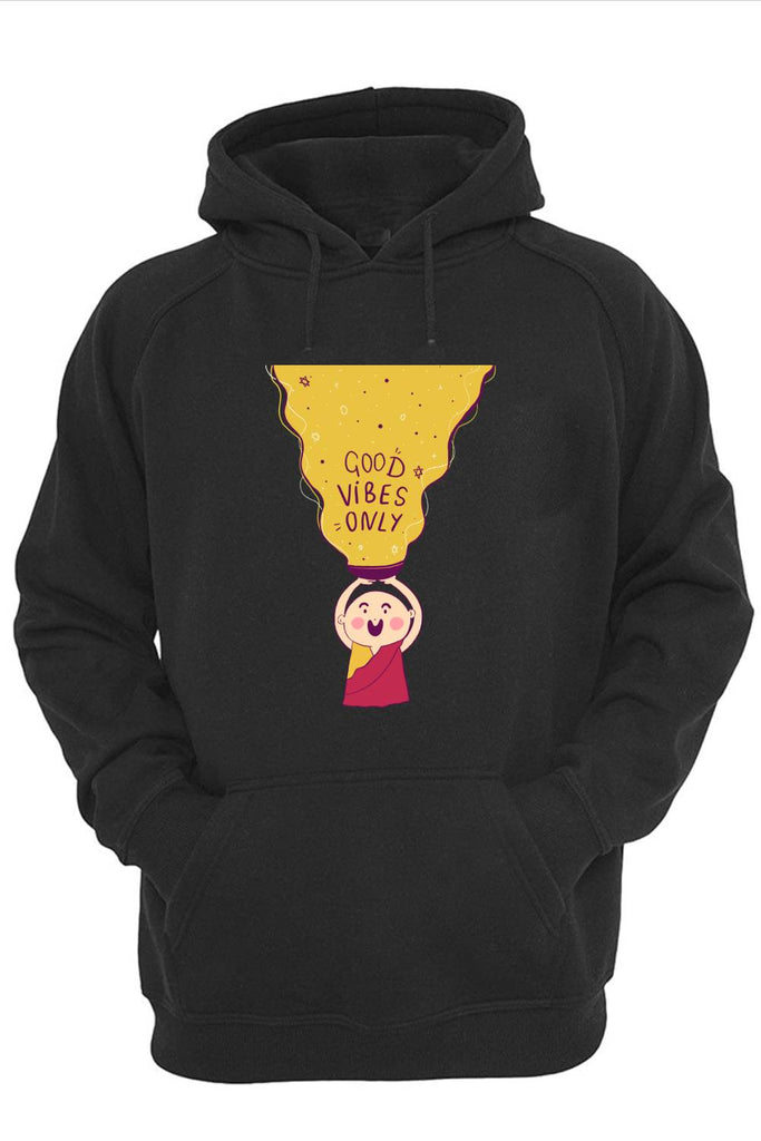 Good Vibes Graphic Printed Hoodie