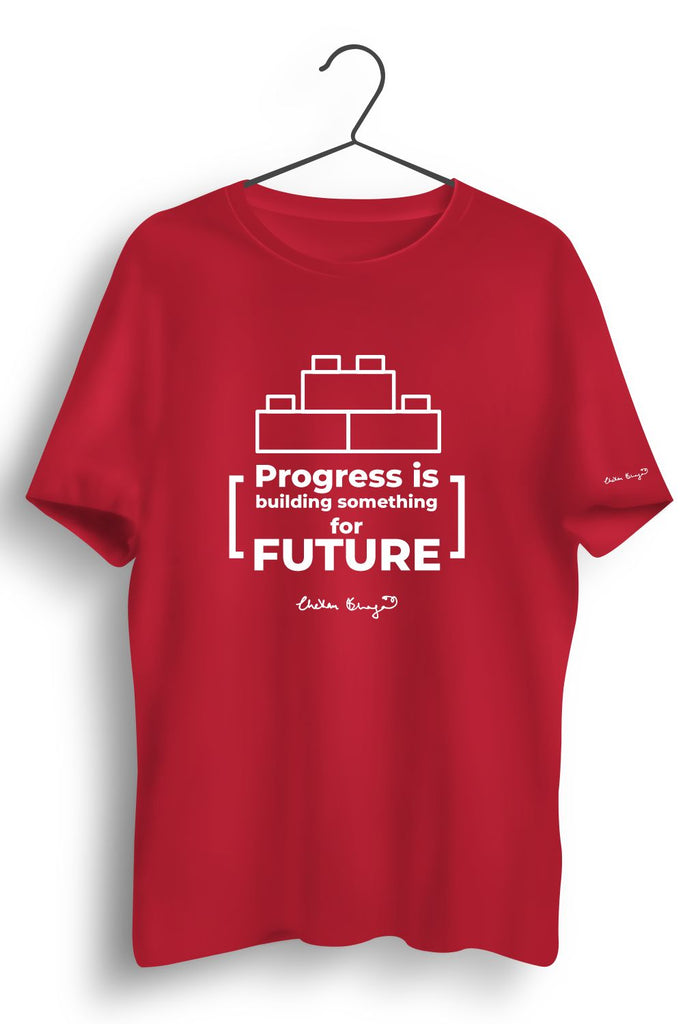 Progress Graphic Printed Tshirt