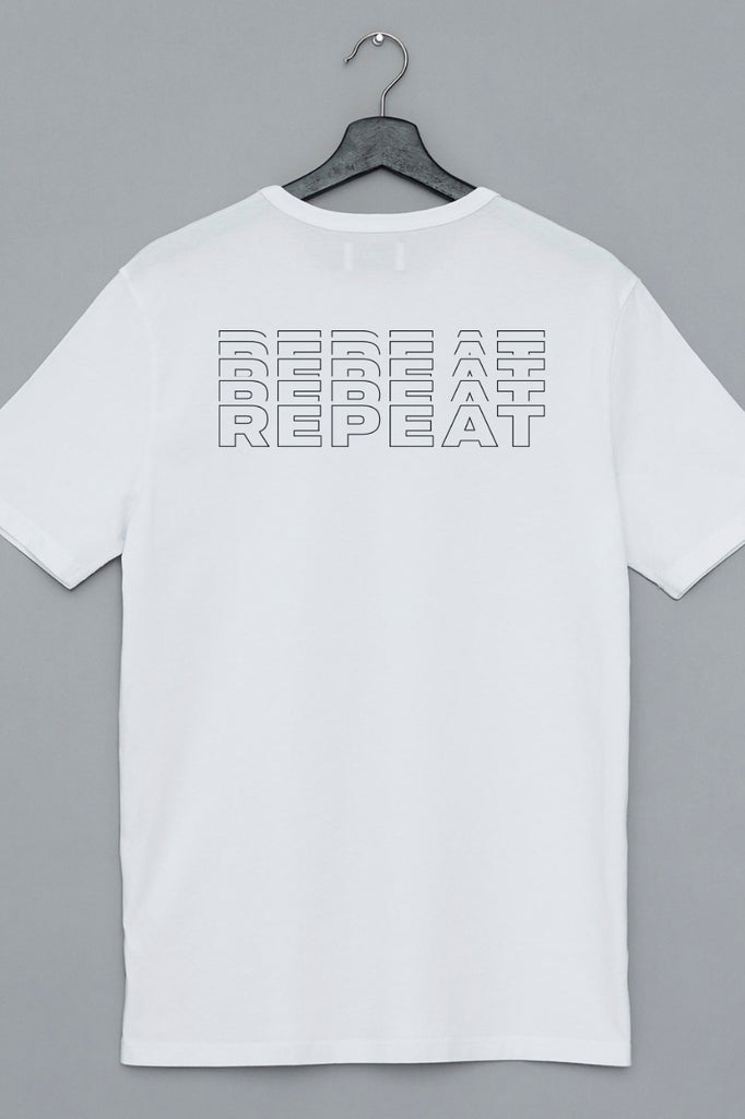 Rinse and Repeat White Tshirt