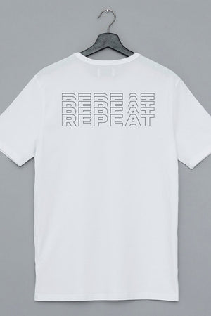 Rinse and Repeat White Tshirt