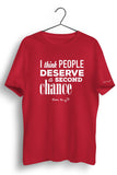 Second Chance Printed Tshirt