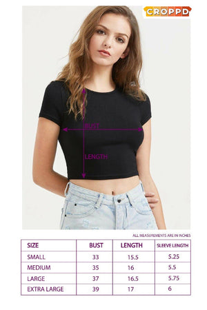 TSB Green Logo White Crop Top