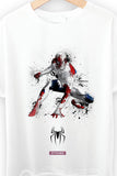 Marvel's Spiderman Color Splash Graphic T-Shirt