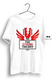 The String Theory Graphic Printed White Tshirt
