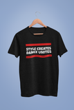 Hip Hop India Style Creates Dance Unites Black Tshirt