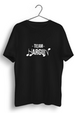 Team Hargun Graphic Printed Black Tshirt