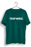 Tripwire Graphic Printed Green Tee