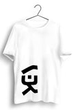 V3K Bottom Print Graphic White Tshirt