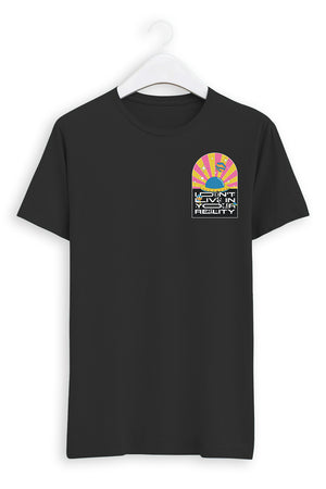 Trance Regular Pocket Black Tshirt