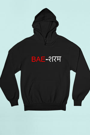 Baesharam Black Hoodie