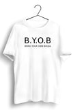 B.Y.O.B Regular White T shirt