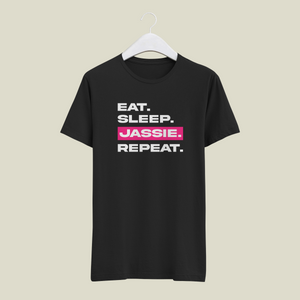 Jassie Regular Black Tshirt