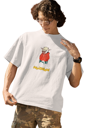 Puthiya Oversized White Tshirt