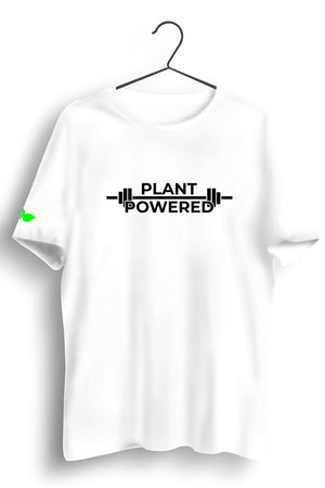 Strength Training Regular White Tshirt