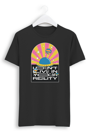 Trance Regular Black Tshirt