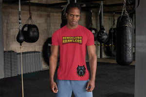 Bengaluru Brawlers Red Graphic Tshirt
