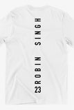 Robin Singh 23 Back Print White Tshirt