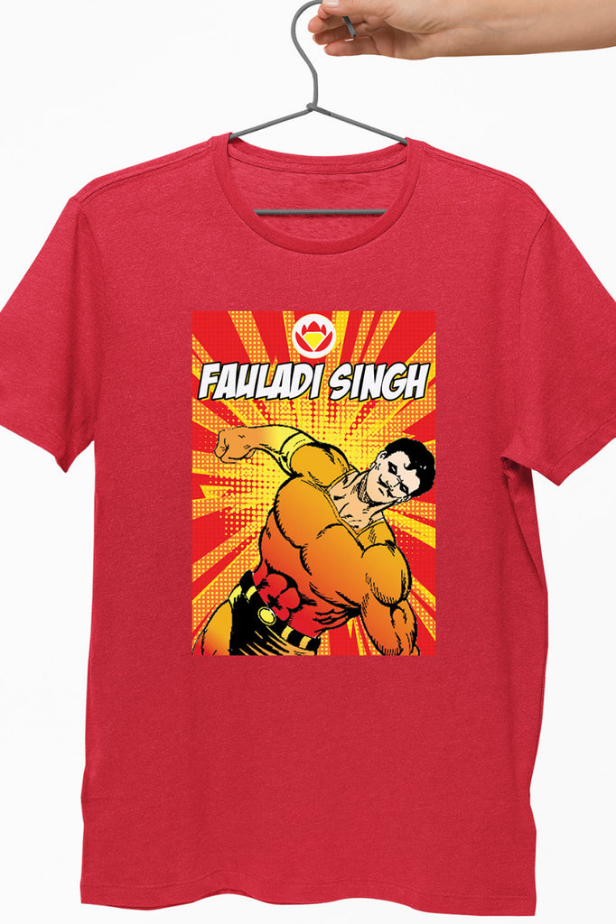 Fauladi Singh Red Tshirt