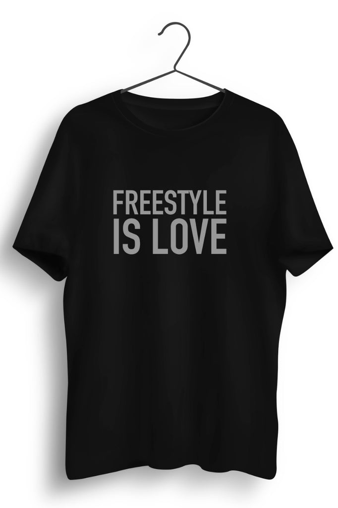 Freestyle Is Love Black Tshirt
