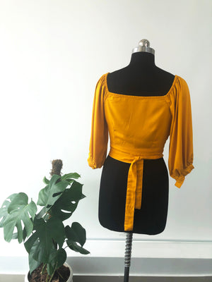 Straight Neck Mustard Top