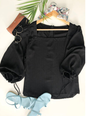 Statement Sleeve Top