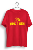 Make a wish printed Tshirt