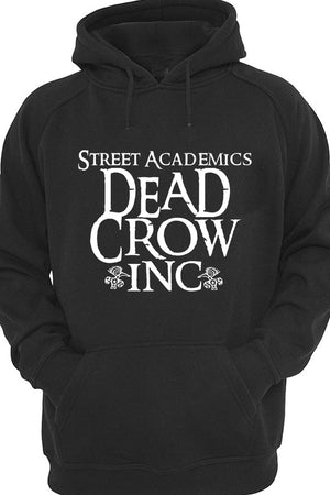 Dead Crow Inc Black All Weather Hoodie