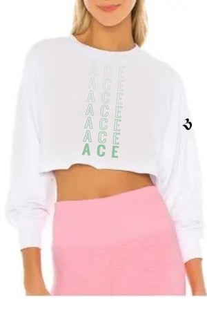 Full Sleeve Womens Crop Top