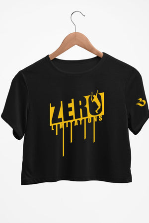 Zero Limits Graphic Printed Crop Top