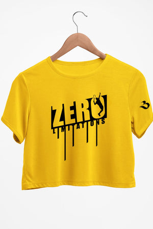 Zero Limits Graphic Printed Crop Top
