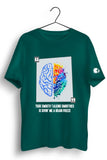 Shor Police Brain Freeze Green Tshirt