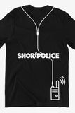 Shor Police Monitor Black Tshirt
