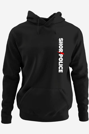 Shor Police Hoodie Black Tshirt