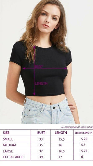 Full Sleeve Womens Crop Top