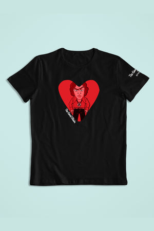 TGV Graphic Printed Black Tshirt